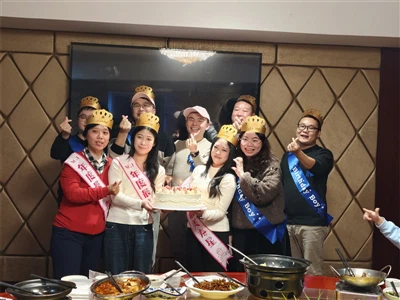 Ár nDaoine a Cheiliúradh - Cóisir Breithlá Fostaí Tiumsen